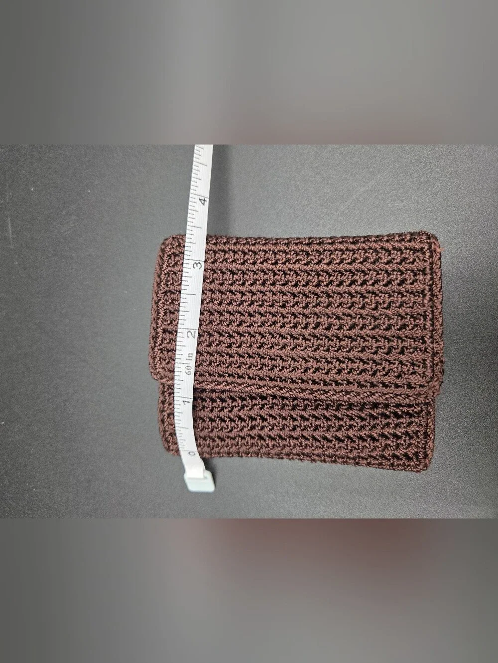 The Sak Crocheted Fold Wallet - Brown